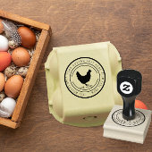 養鶏卵 ラバースタンプ