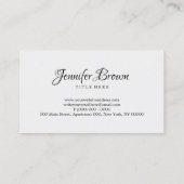 養鶏卵 名刺 (裏面)