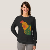 養鶏場農家 Tシャツ (正面フル)