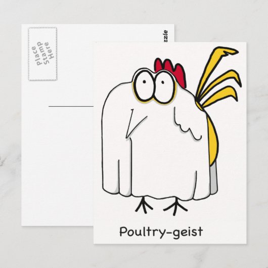 養鶏家 ポストカード (正面/裏面)