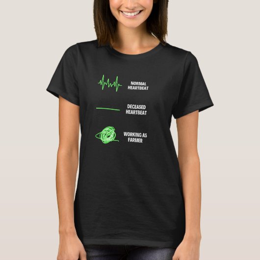 養鶏家+農業 Tシャツ (正面)