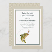 餌の魚の招待状を取って下さい 招待状 (正面/裏面)