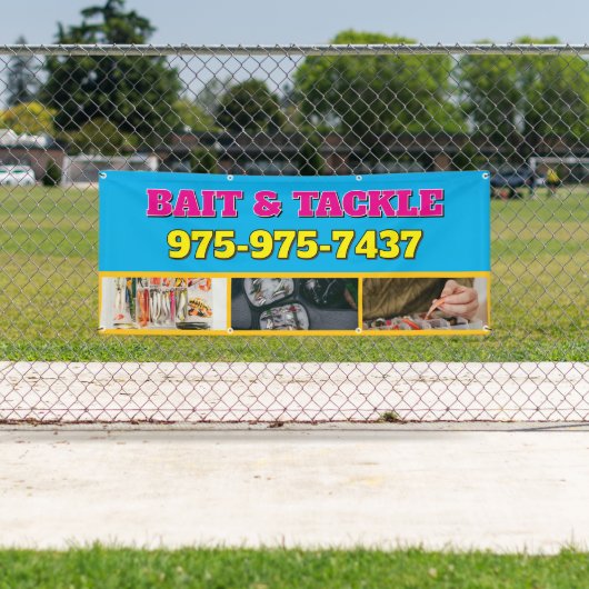 餌仕掛けカスタム旗 横断幕 (インサイチュ)