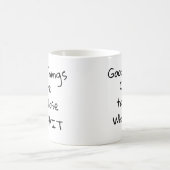 餌付け来た者に良い物 コーヒーマグカップ (中央)