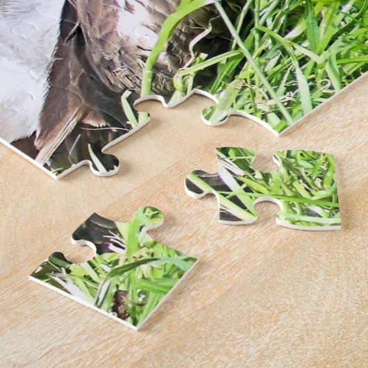 餌食のハゲワシ ジグソーパズル (側面)