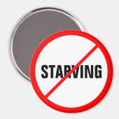 餓死禁止！ マグネット (正面/裏面)