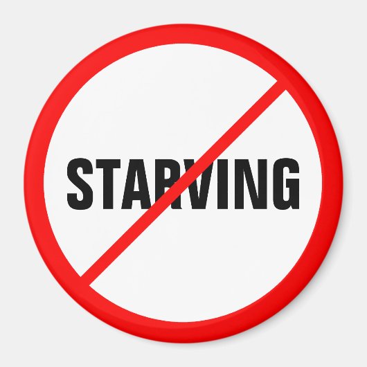 餓死禁止！ マグネット (正面)