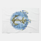 餞別のアメリカ人のMoJoの台所タオル キッチンタオル (横)