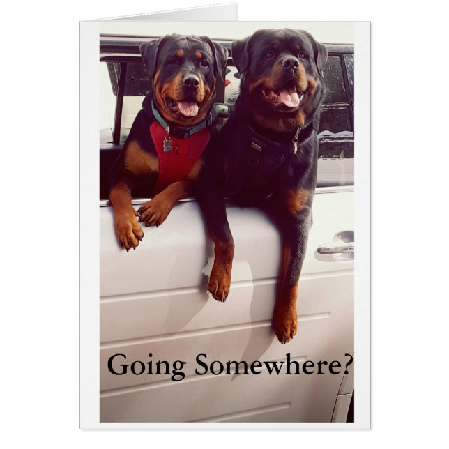 餞別カード (正面)