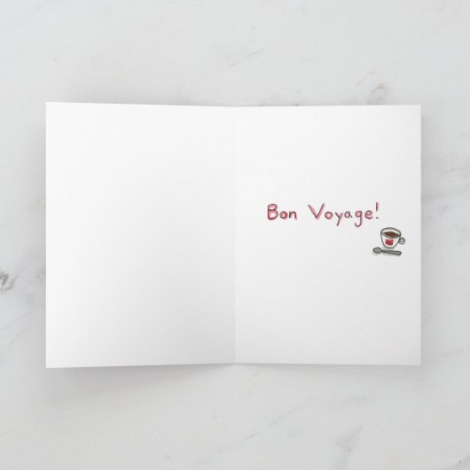 餞別カード カード (内部)