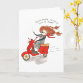 餞別カード カード (黄色い花)