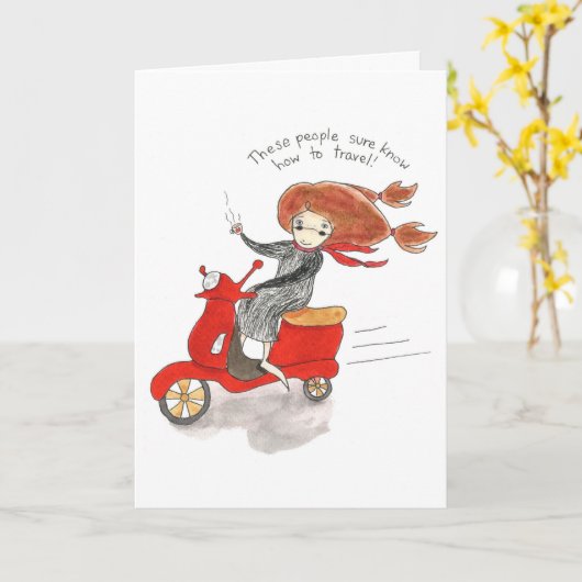 餞別カード カード (黄色い花)