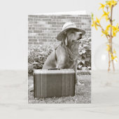 餞別 カード (黄色い花)