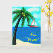 餞別-カード カード (黄色い花)