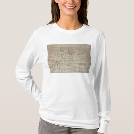 館のd'Anetのフェスティバル Tシャツ (正面)