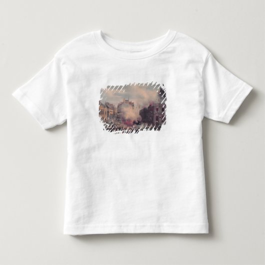 館のd'Eauの焼却 トドラーTシャツ (正面)