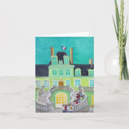 館deフォンテンブローのファンタジー カード (正面)