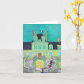 館deフォンテンブローのファンタジー カード (黄色い花)