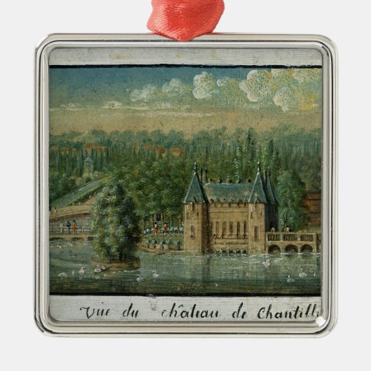 館de Chantilly メタルオーナメント (正面)