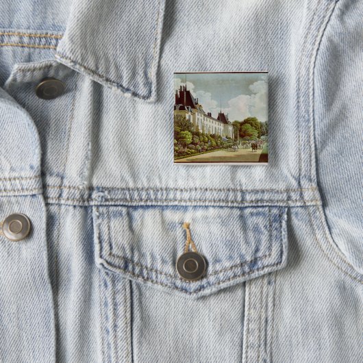 館de la Malmaisonの眺め 缶バッジ (インサイチュ)