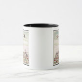 館de Loches 1699年の眺め マグカップ (中央)