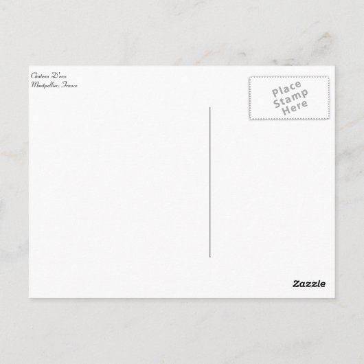 館D'eau ポストカード (裏面)