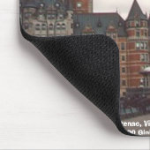 "館Frontenac、Ville deケベック" マウスパッド (コーナー)