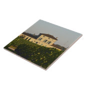 館Lafleur Petrusおよびブドウ園、Pomerolで、 タイル (側面)