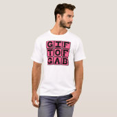 饒舌の才能、頭韻の表現 Tシャツ (正面フル)