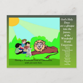 饗宴のグリーティングカード ポストカード