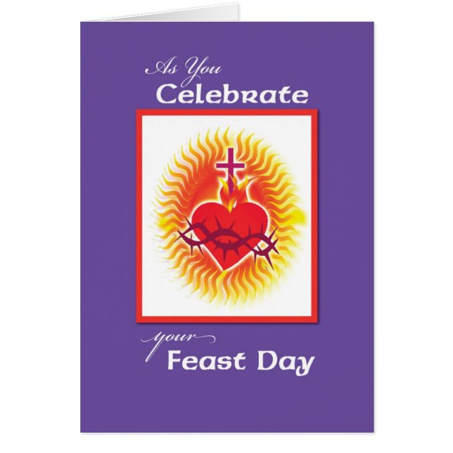 饗宴の日ハートが愛で燃える (正面)