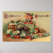 饗宴の様子 ポスター (正面)