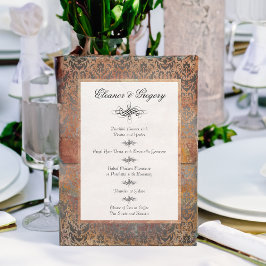 饗宴イタリアントスカーナエレガンスメニューカード メニュー