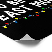 饗宴モードのクリスマスファミリーで最も可能性が高おもしろいい ポスター (角)