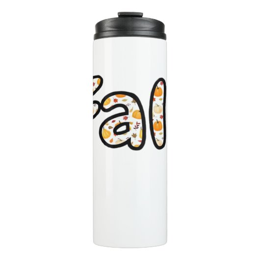 饗宴モード – かわいい秋の心地よい食べ物プレートboxy T タンブラー (正面)