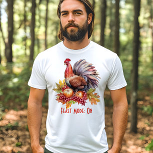 饗宴モード:オン – おもしろい感謝祭 Tシャツ