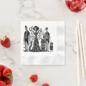 饗宴幽霊のよく出る 縁ありカクテルナプキン (インサイチュ)