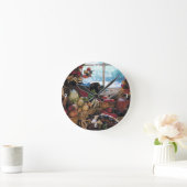 饗宴 – ラウンド壁時計 (ホーム)