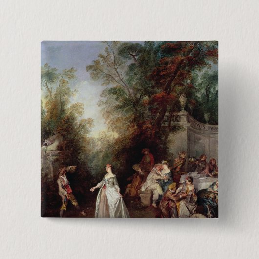 饗宴 缶バッジ (正面)