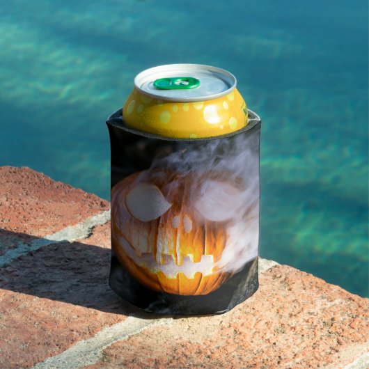 首なし騎士のカボチャのランタン 炎と化す 缶クーラー (インサイチュ プール)
