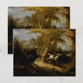 首なし騎士の伝説 ハロウィンの幽霊 ポストカード (正面/裏面)