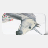 首に花との精神のユニコーン Case-Mate iPhoneケース (裏面 (横))