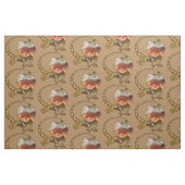 首のついたトカゲ ファブリック (ファットクウォーター)