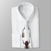 首のタイのテキサス州の長角牛 ネクタイ (タイ)