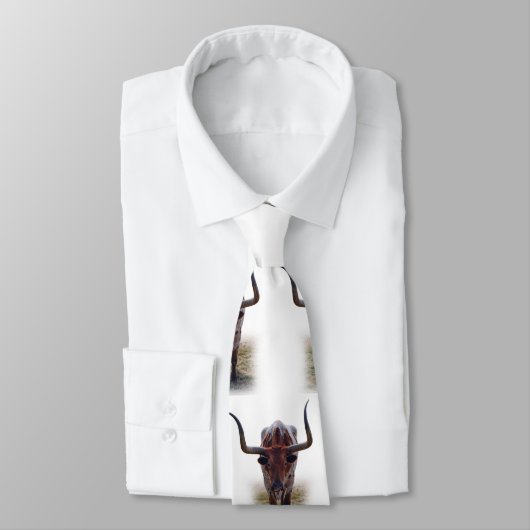 首のタイのテキサス州の長角牛 ネクタイ (タイ)