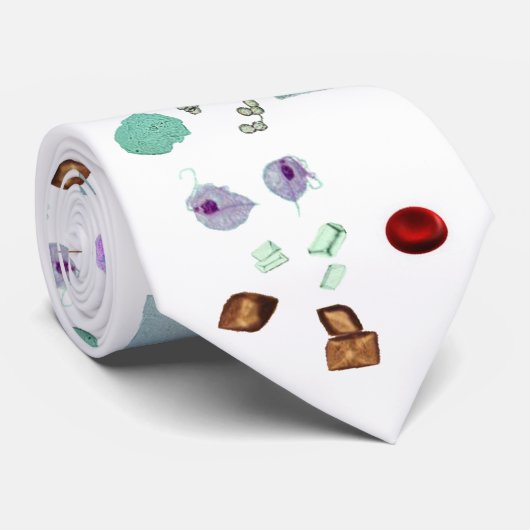 首のタイ-尿の微粒子 ネクタイ (ロール)