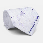 首のタイ- Plasmodiumのvivax (マラリア虫) ネクタイ (ロール)