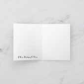 首のノート/カードの曲線 カード (内部)