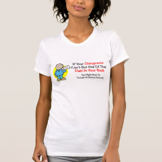 首の女性ワイシャツの苦痛 Tシャツ