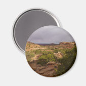 首の春トレイルCanyonlands国立公園 マグネット (正面/裏面)